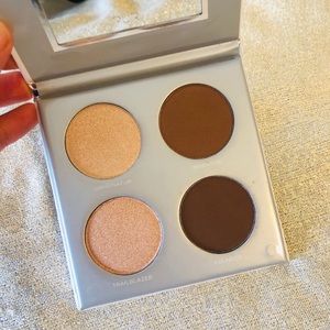 Contour and highlighter pallete